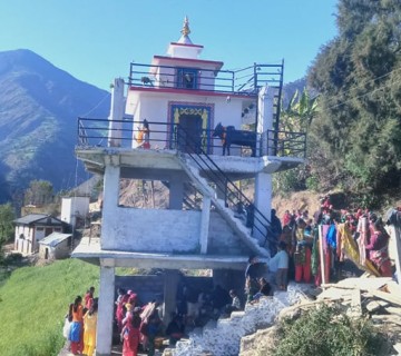 मग्मामा शिव मन्दिर निर्माण