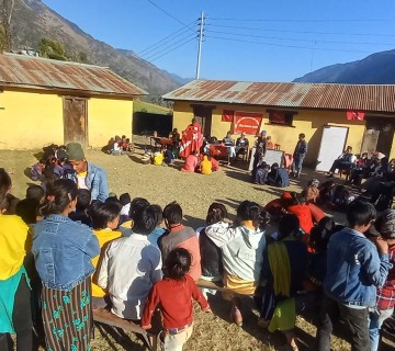 सहिद सप्ताहको अवसरमा हाजिरी जवाफ र वक्तृत्वकला