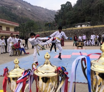 आईटीएफ तेक्वान्दो प्रतियोगिता सम्पन्न