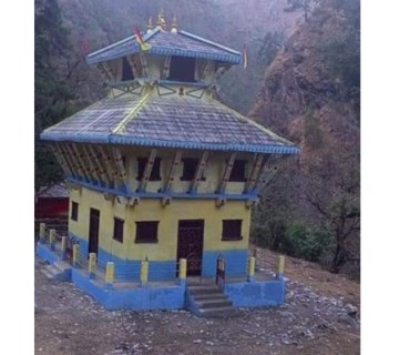 आठबीसकोट १ मा शाइकुमारी मन्दिर निर्माण