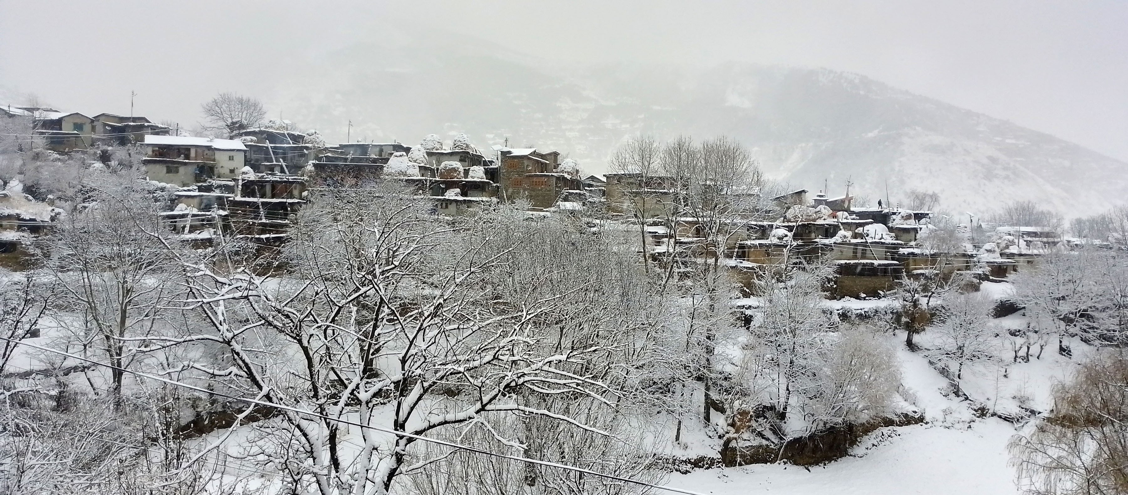 हुम्लामा तेस्रो पटक हिमपात