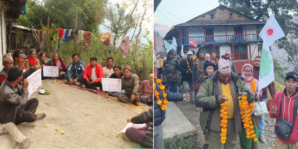 पुथाउत्तरगंगामा उप-निर्वाचनको रौनक 