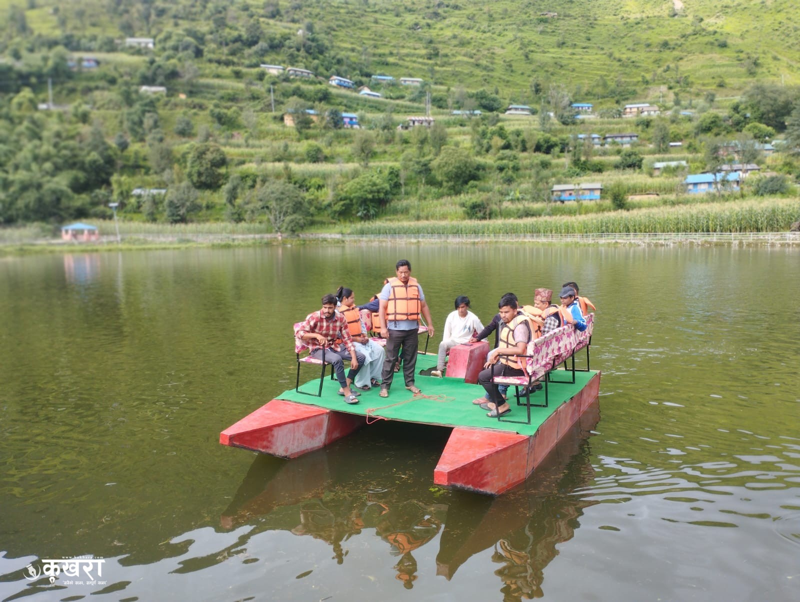 साँख दहमा डुङ्गा सञ्चालन 