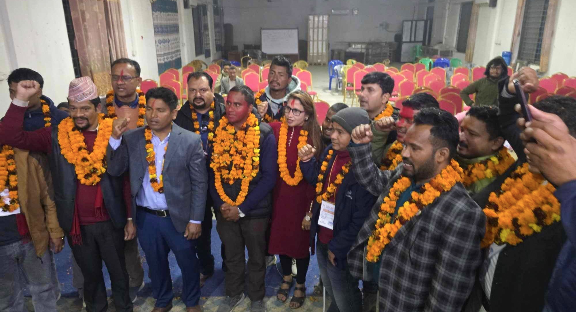 प्रेस सेन्टर नेपाल लुम्बिनी प्रदेशको अध्यक्षमा वाग्ले, रुकुम पूर्वबाट सचिव सहित ३ जना परे 