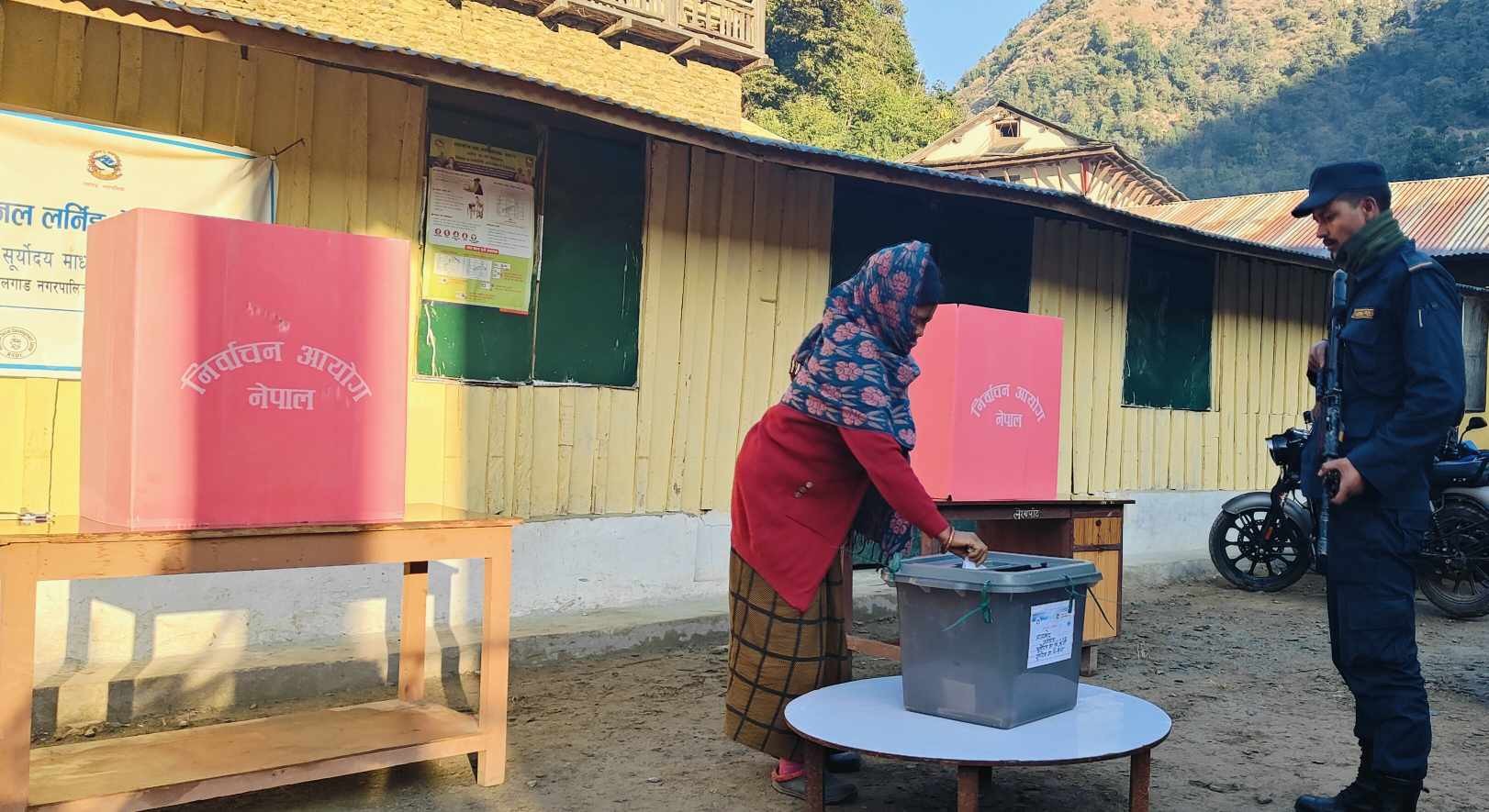 जाजरकाेटमा नलगाड र कुशेमा ६ हजार ६६ मत खस्यो